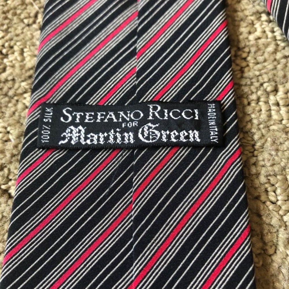 Stefano Ricco for Martin Green Silk Italian Tie